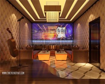 Sofa karaoke biệt thự VinHome RiverSide cao cấp - K07