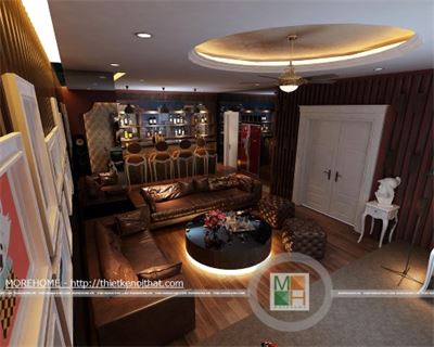 Sofa karaoke biệt thự Vinhomes RiverSide HS0352 - K01