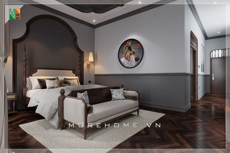 Thiết kế nội thất phòng ngủ tân cổ điển sẽ là lựa chọn hoàn hảo để tạo nên không gian sang trọng cho nhà phố, chung cư, biệt thự. Những mẫu nội thất này sẽ giúp tạo nên một không gian ấm cúng, thân thiện và thoải mái.